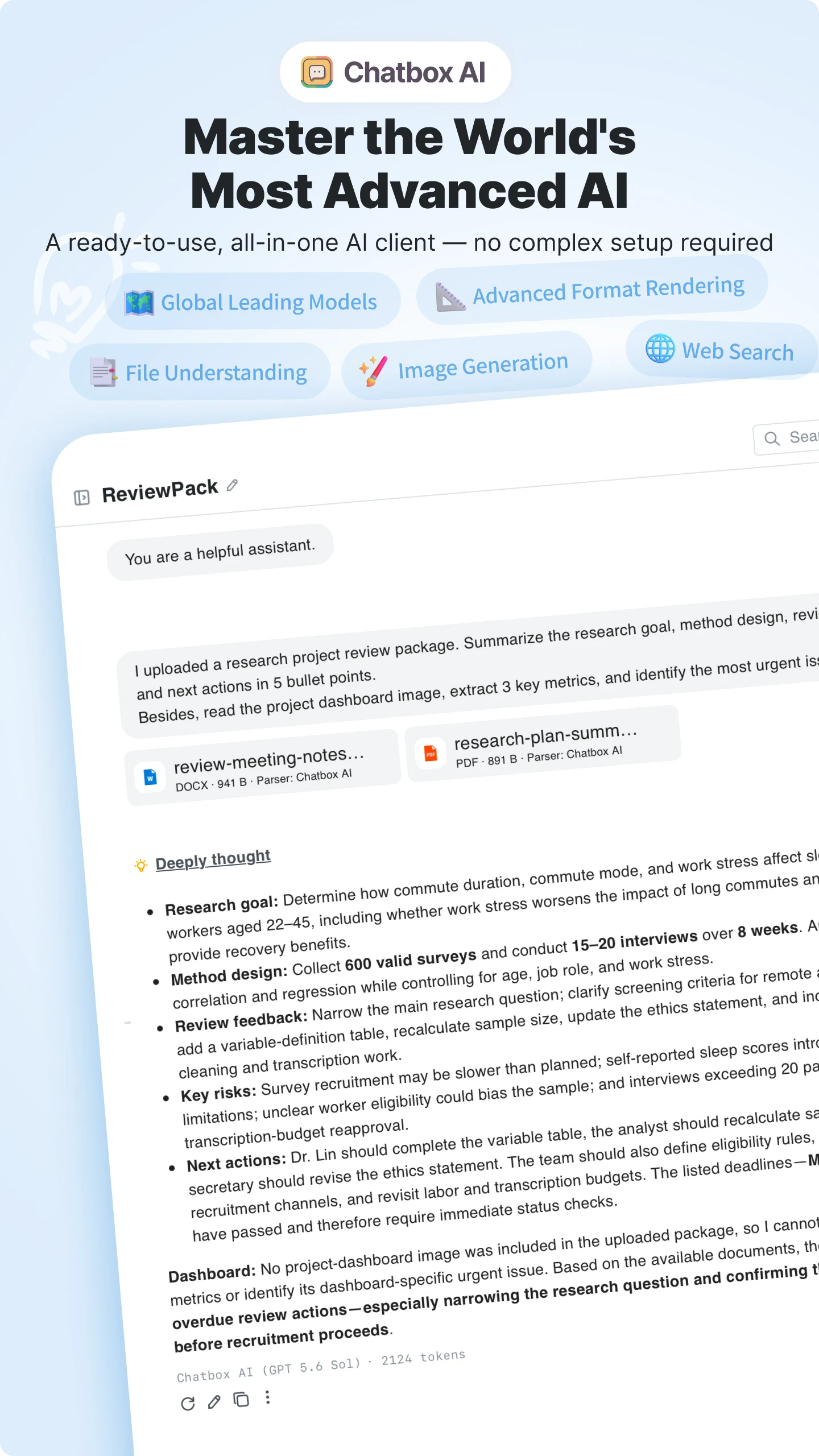 Chatbox AI: Powerful AI Client screenshot